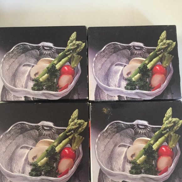 Brand New Set of 4 Studio Nova Natural Harvest Tidbit bowls - Picture 6 of 6